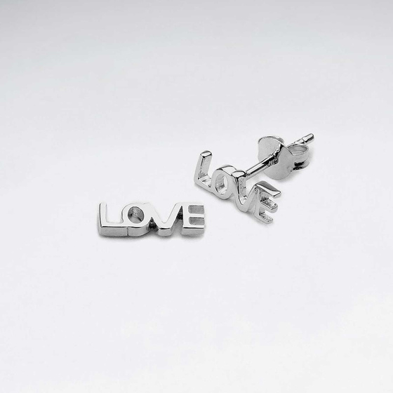 Monkimau Love Damen Ohrringe aus Silber