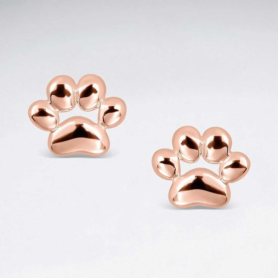 Monkimau Pfoten Damen Ohrringe aus Silber