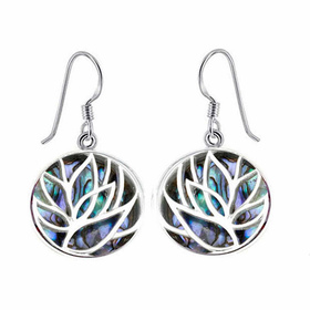 Monkimau Bl�tter Damen Ohrh�nger Ohrringe aus Silber