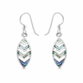 Monkimau Surfer Brett Damen Ohrh�nger Ohrringe aus Silber