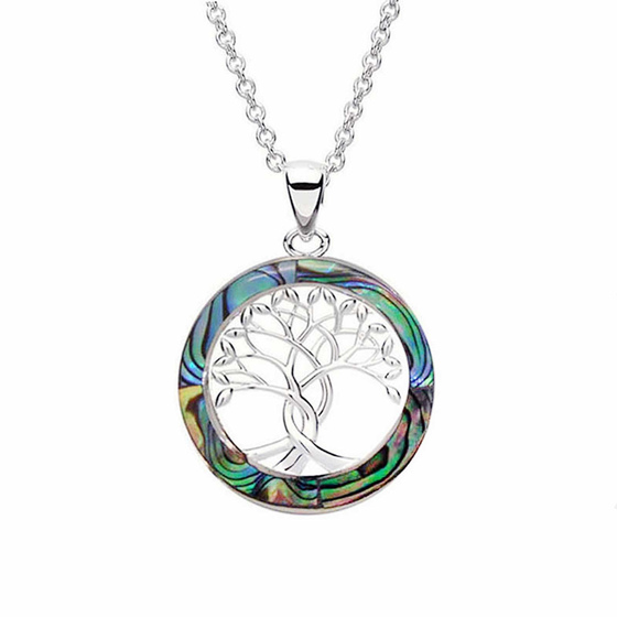 Monkimau Lebensbaum Damen Halsketten Anhnger aus Silber