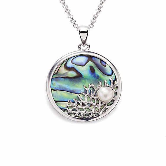 Monkimau Korallenriff Damen Halsketten Anhnger aus Silber