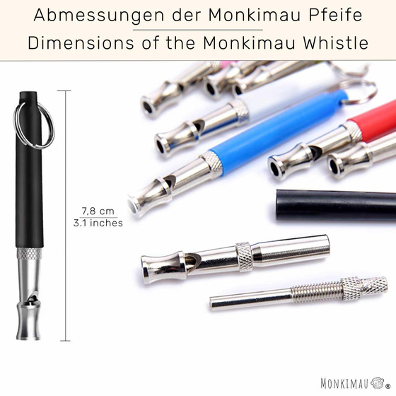 Hundepfeifen Ton einstellbar