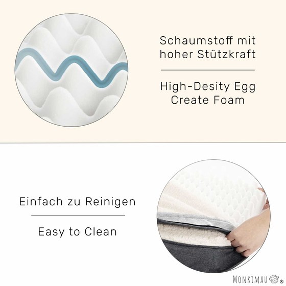 Orthopdisches Hundebett fr groe Hunde - XL