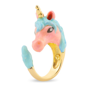 Auf dem Bild zu sehen sind Damen Ringe mit Einhorn aus...