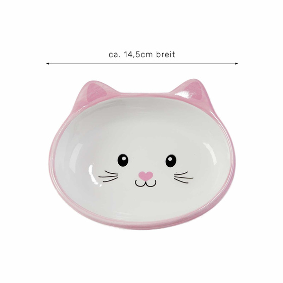 Katzennapf aus Keramik