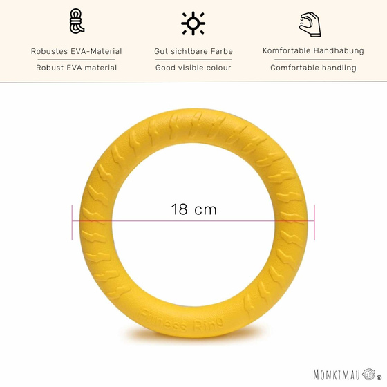 Interaktives Hundespielzeug Frisbee Ring