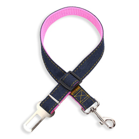 Sicherheitsgurt Hunde und Katzen für Auto pink
