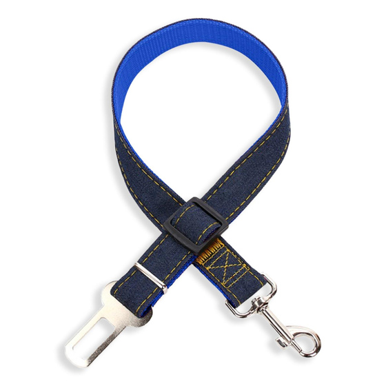 Sicherheitsgurt Hunde und Katzen f�r Auto blau