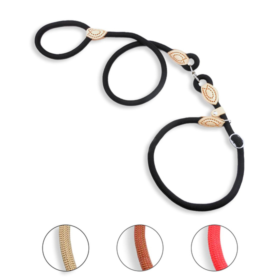 Hundeleine mit Zugstopp Halsband fr groe Hunde