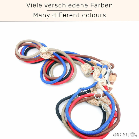 Hundeleine mit Zugstopp Halsband fr groe Hunde