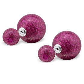 Auf dem Bild zu sehen sind Kinder Ohrringe Doppel...