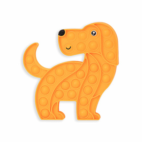 Pop it Spiel Hund aus Silikon