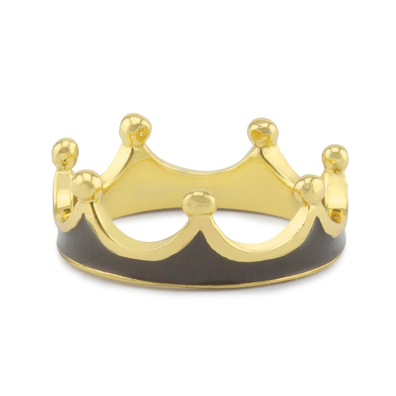 Kronen Ring vergoldet