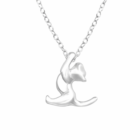Katze Halskette 925 Silber online kaufen | Monkimau, 32,90 €