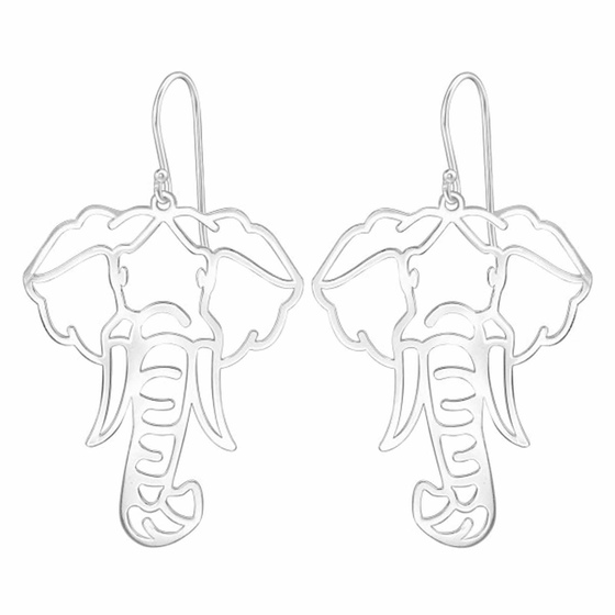 Elefanten Ohrhnger aus 925 Silber