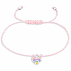 Auf dem Bild zu sehen sind Armband mit Herz Anhänger aus...