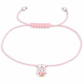 Auf dem Bild zu sehen sind Armband mit Eulen Anhänger aus...