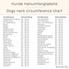 Hundehalsband aus Leder rot geflochten