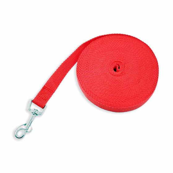 Schleppleine 5m in rot