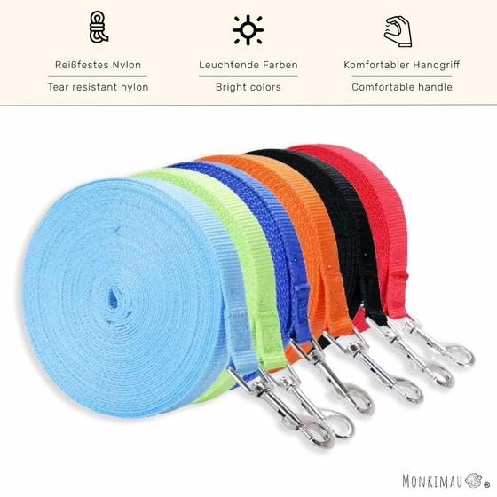 Schleppleine 10m in orange