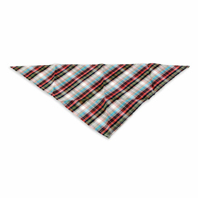 Hundehalstuch rot schwarz blau kariert