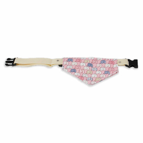 Halsband mit Hundehalstuch mit Elefanten-Motiv