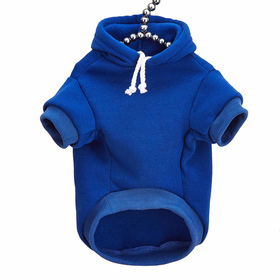 Hundepullover Hoodie sehr große Hunde - XXXL in blau