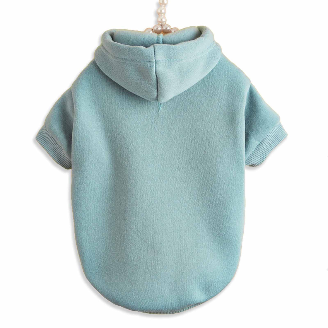 Hundepullover Hoodie f?r gro?e Hunde - XXL in hellblau