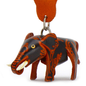 Auf dem Bild zu sehen ist ein asiatischer Elefant aus...