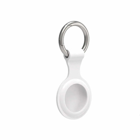 AirTag Anhnger fr Apple als Schlsselanhnger in wei