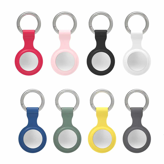 AirTag Anhnger fr Apple als Schlsselanhnger in pink