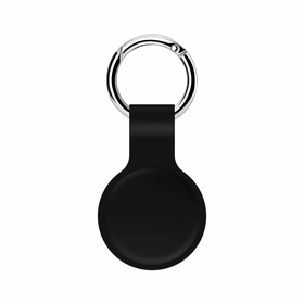 AirTag Anhnger fr Apple als Schlsselanhnger in schwarz