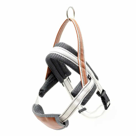 Hundegeschirr reflektierend Gr��e einstellbar mit Griff -...