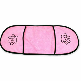 Mikrofaser Hundehandtuch - pink