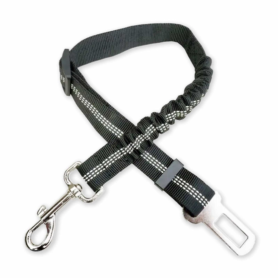 Sicherheitsgurt mit Ruckd�mpfer aus Nylon - schwarz