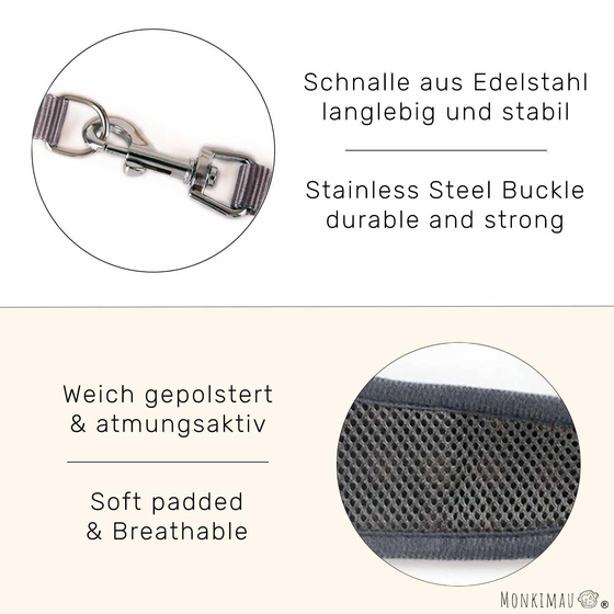 Katzen Geschirr gepolstert mit Leine und Schleife in gelb