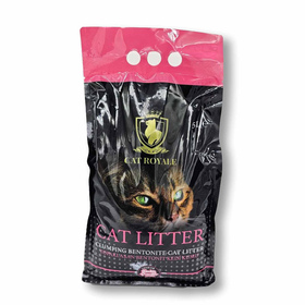 Premium Bentonit-Katzenstreu mit Baby Puder 5L