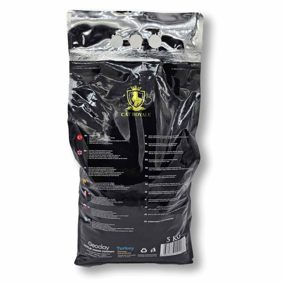 Premium Bentonit-Katzenstreu mit Aktivkohle 10kg