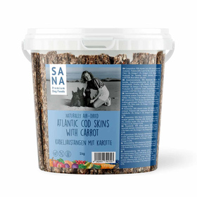 Kabeljaustangen mit Karotte - 1 kg Eimer