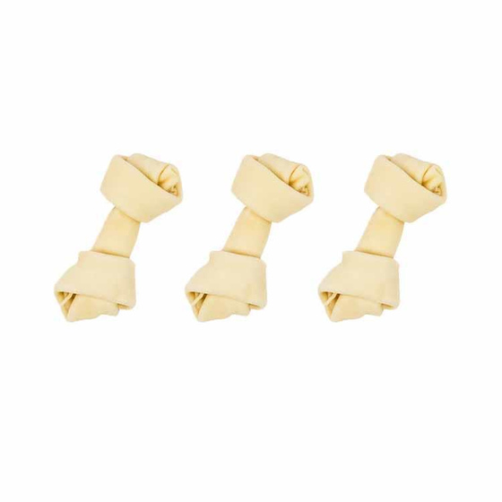 Premium Hundeknochen geknotet XS 3