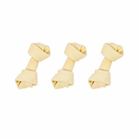 Premium Hundeknochen geknotet XS 3