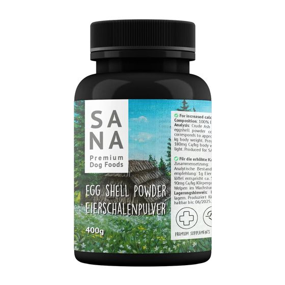 Eierschalenpulver - 400 Gramm