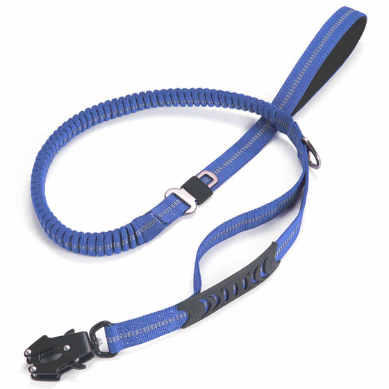 Hundeleine taktisch fr groe Hunde - blau