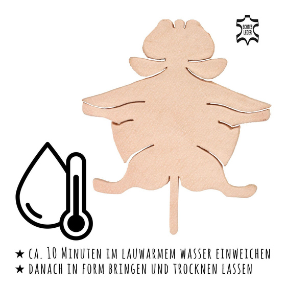 Labrador Retriever DIY Figur aus Leder