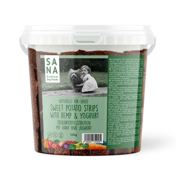 Veggie Streifen Skartoffel mit Hanf und Joghurt  - 500 Gramm
