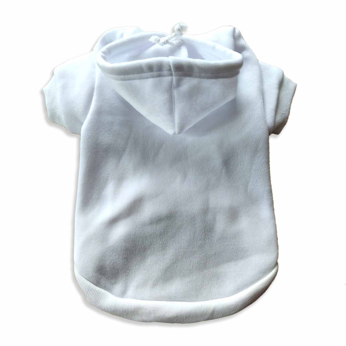 Hundepullover Hoodie f?r kleine Hunde - XS in wei?