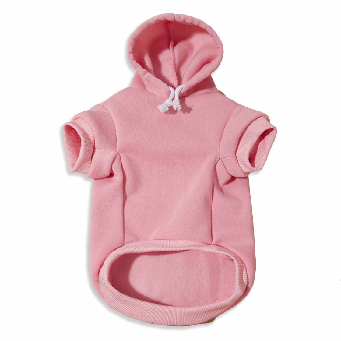 Hundepullover Hoodie f?r kleine Hunde - S in rosa