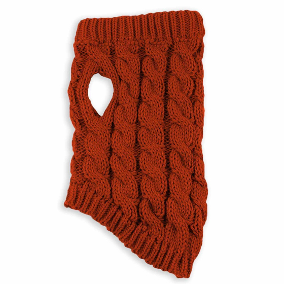Haustier Pullover f�r Hund und Katze - S Rot