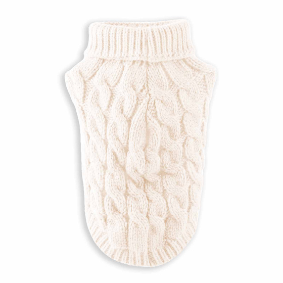 Haustier Pullover fr Hund und Katze - XL Wei